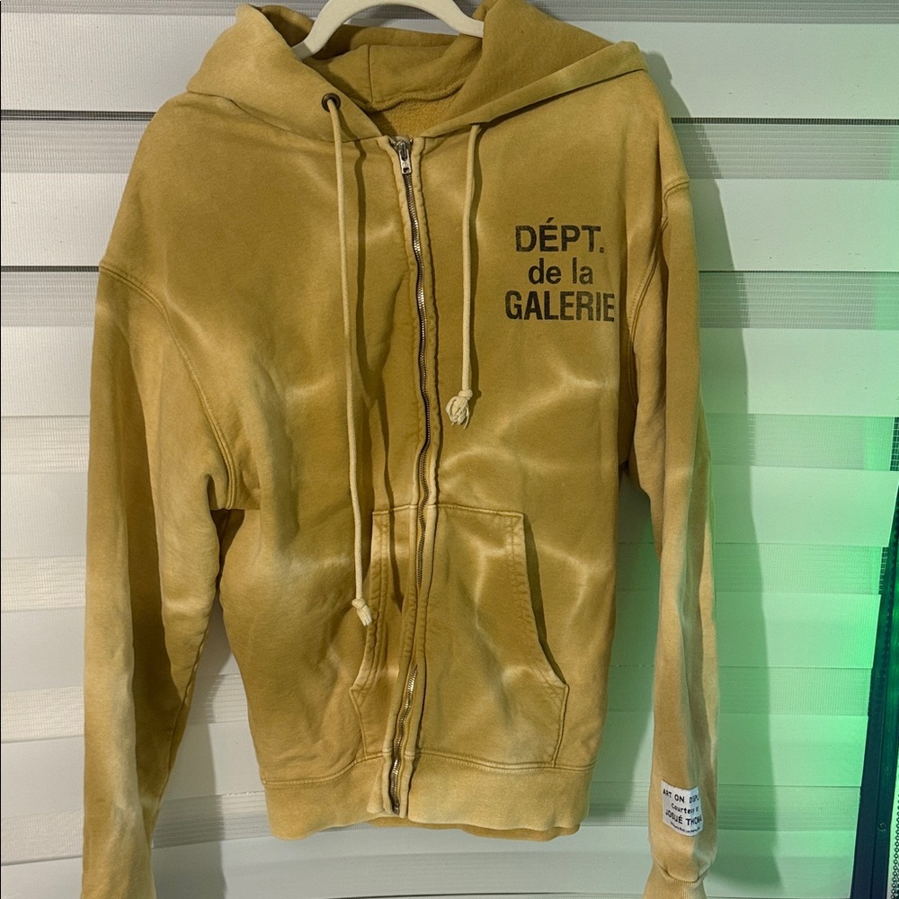 Gallery Dept Yellow Hoodie